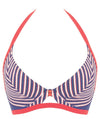 Curvy Kate Ahoy Halterneck Bikini - Nautical Stripe Swim