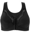 Exquisite Form Fully Front Close Cotton Posture Bra With Lace Bras