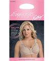Exquisite Form Fully Front Close Cotton Posture Bra With Lace - Nude Bras