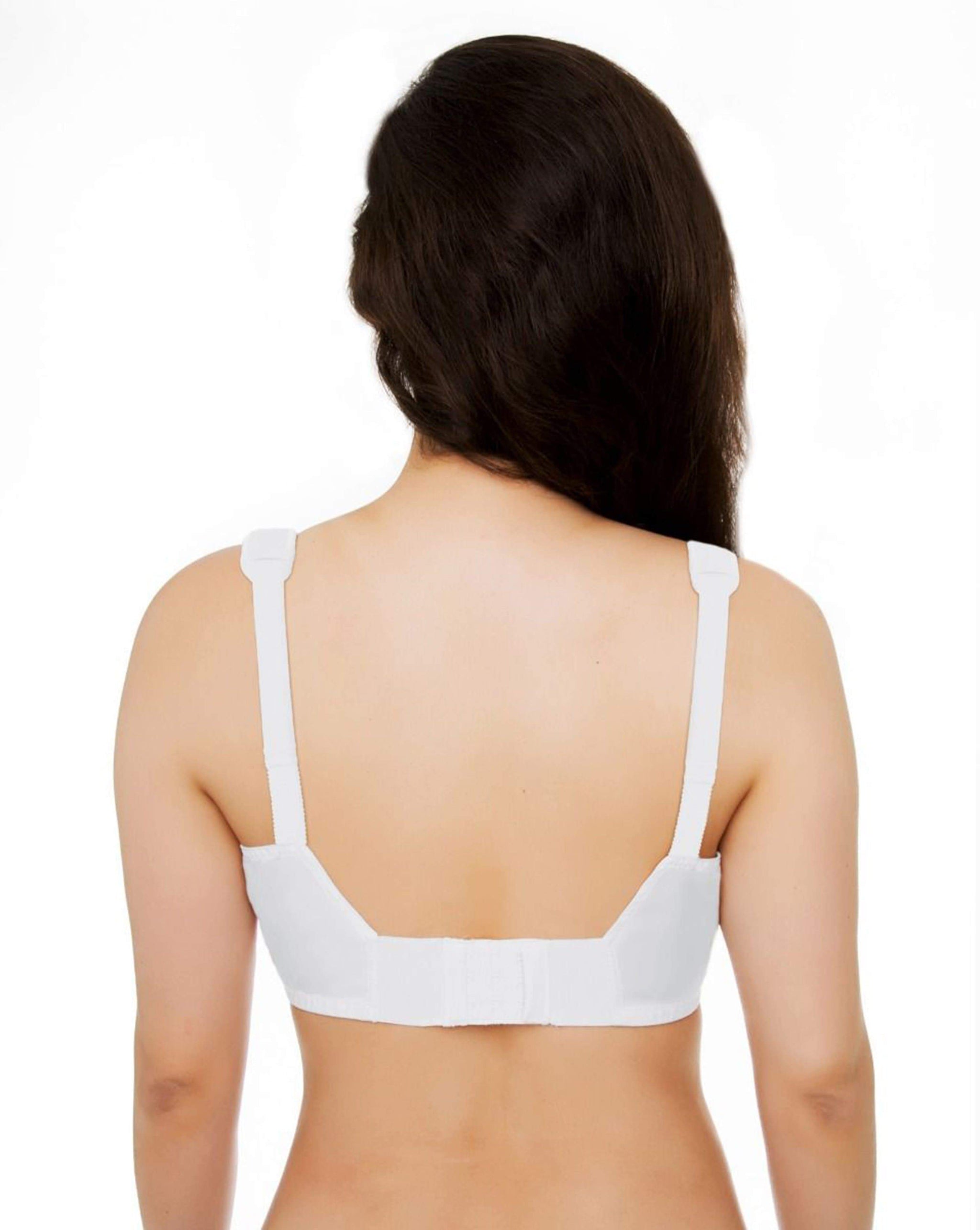 Exquisite Form 5100532 Fully Original Wireless Full-Coverage Bra with Back  Closure