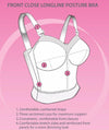 Exquisite Form Fully Front Close Longline Posture Bra - Beige