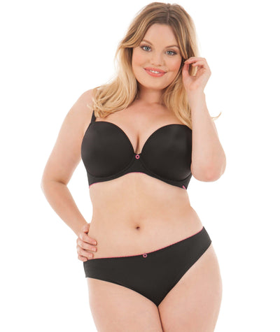Curvy Kate Smoothie Soul Plunge Bra - Black Bras