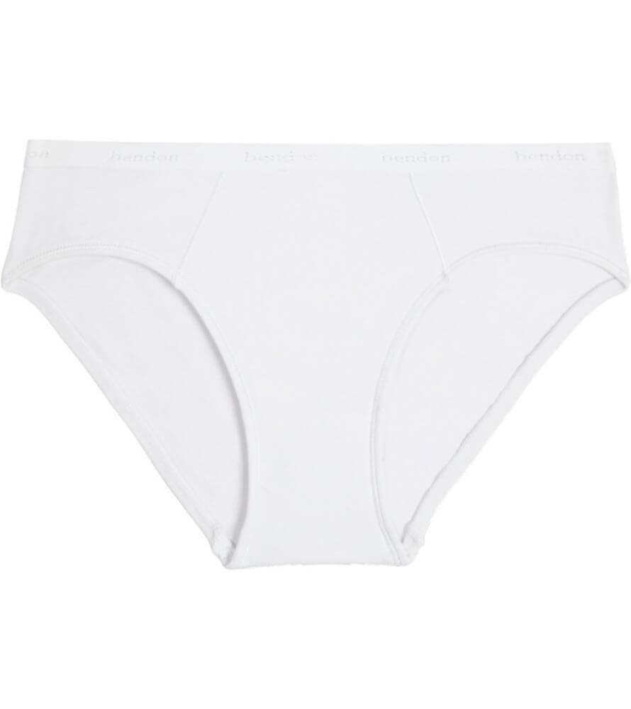 Bendon Body Cotton Bikini Brief - White Knickers 