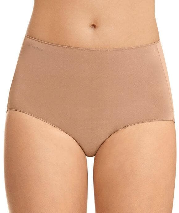 Jockey No Panty Line Promise Tactel Full Brief - Flesh - Curvy