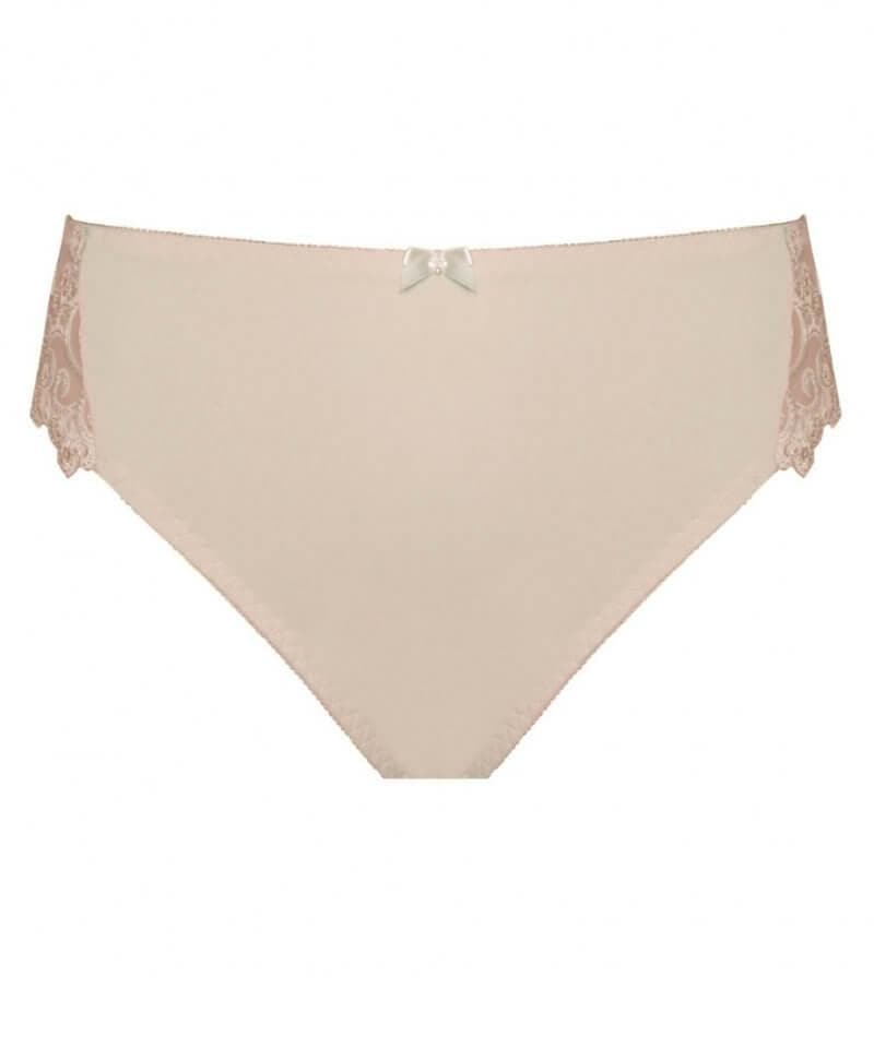 Fayreform Coral High Cut Brief - Latte Knickers 