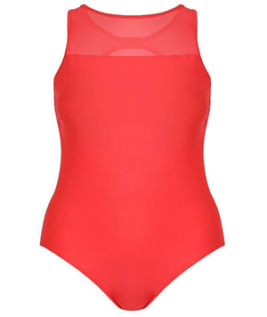 thumbnailCapriosca Mesh Tank One Piece Swimsuit - Luxe Sport Red Swim 
