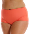 Capriosca High Waisted Pant - Coral "Front"