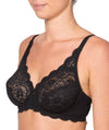 Triumph Amourette 300 Lacy Bra - Black Bras