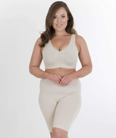 NEW - Sonsee High Back Comfort Bra - Nude Bras