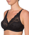 Triumph Amourette 300 Wire-Free Bra - Black Bras