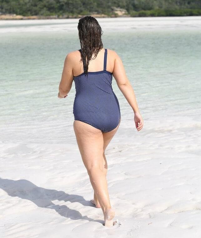 Chlorine resistant plus size swim bra deals