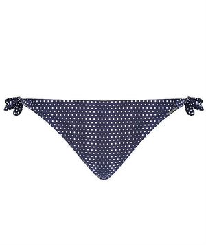 thumbnailCapriosca Tie Side Pant - Navy and White Dots Swim 