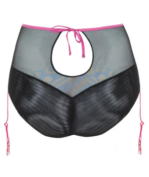 thumbnailScantilly Encounter High Waist Brief - Black/Pink Knickers 