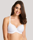 Panache Cari Moulded Spacer Underwired T-Shirt Bra - White Swatch Image