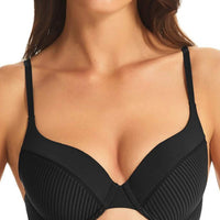 Finelines Embrace T Shirt Bra - Black