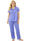 Exquisite Form Short Sleeve Pajamas Plus - Victory Violet Swatch Image