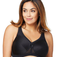 Glamorise Magiclift Active Support Wire-Free Bra - Black