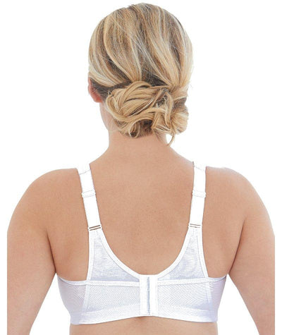 Glamorise MagicLift Active Support Bra - White Bras