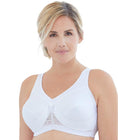 Glamorise Magiclift Active Support Wire-Free Bra - White Swatch Image