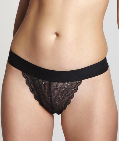 Panache Lyzy Tanga Brief - Black