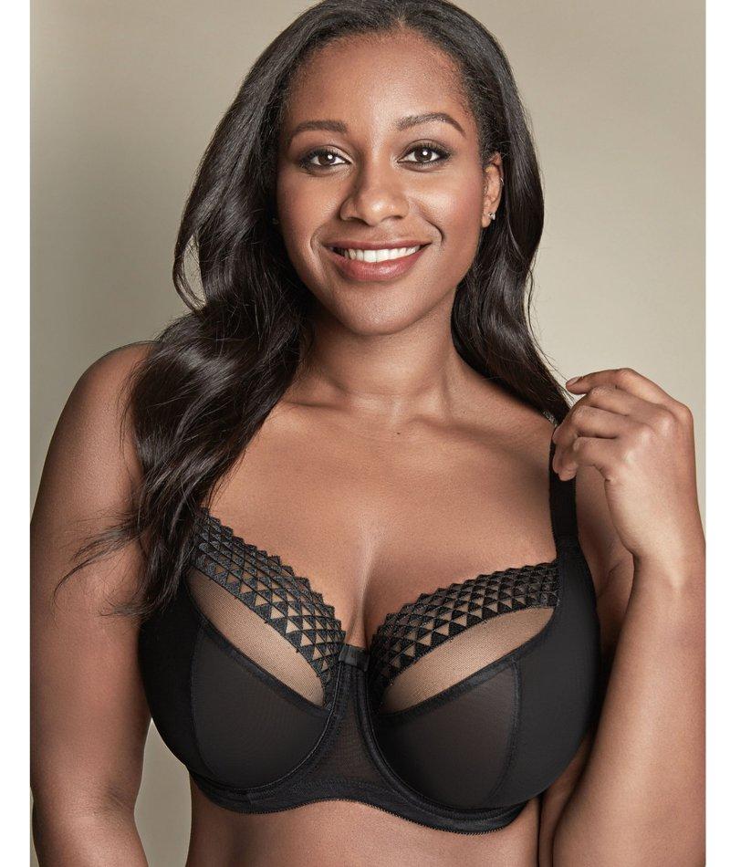 Panache Asher Balconnet Bra - Black - Curvy