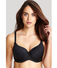 Panache Cari Moulded Spacer Underwired T-Shirt Bra - Black Swatch Image