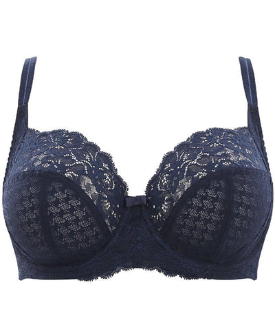 Panache Envy Underwired Balconnet Bra - Navy