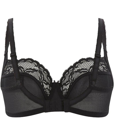 Panache Jasmine Underwired Balconnet Bra - Black