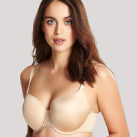 Panache Porcelain Elan Moulded Underwired T-Shirt Bra - Nude