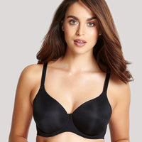 Panache Porcelain Elan Non Padded Underwired T-Shirt Bra - Black