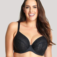 Sculptresse Roxie Plunge Underwired Bra - Black