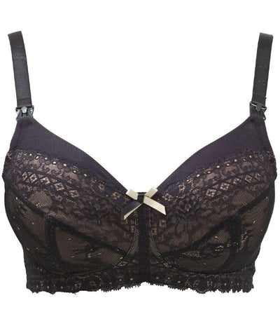 Panache Sophie Non-Underwired Nursing Bra - Black