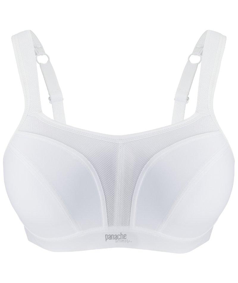 Panache Sport Underwired Sports Bra - White 