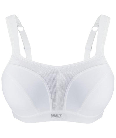 Panache Sport Underwired Sports Bra - White