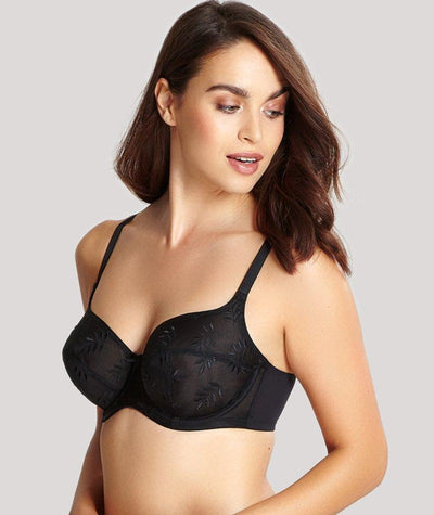 Panache Tango Underwired Balconnet Bra - Black