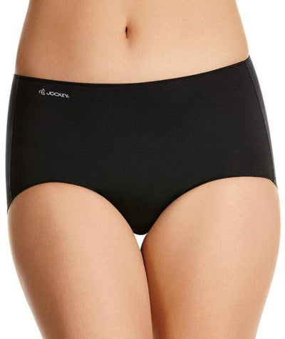 Jockey No Panty Line Promise Next Generation Microfibre Full Brief - Black Knickers 8