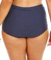 Capriosca Ruched Skirted Pant - Navy and White Dots Swim