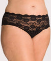 Ava & Audrey Greta Lace and Cotton Brief (2 Pack) - Black Knickers