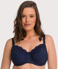 Ava & Audrey Jacqueline Full Cup Underwired Bra - Sapphire Swatch Image