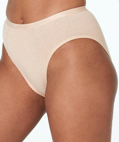 Bendon Body Cotton High Cut Brief - Natural Knickers