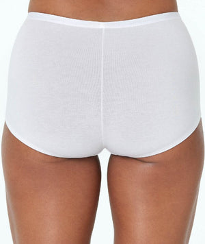 thumbnailBendon Body Cotton Trouser Brief - White Knickers 