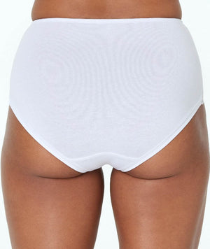 Bendon Embrace Full Brief - White Knickers 