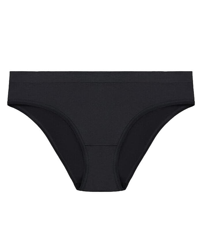 Bendon Everyday Seamless Bikini Brief - Black Knickers 