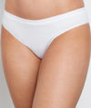 Bendon Everyday Seamless Bikini Brief - White Knickers XS White