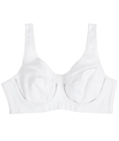 Bendon First Generation Underwire Sports Bra - White Bras