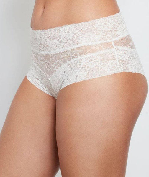 Bendon Lace High Rise Brief - White - Curvy