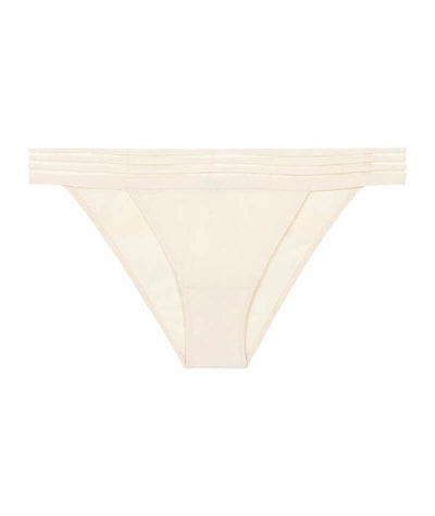 Bendon Me Stripe Elastic & Papertouch Cheeky Pant - Silver Peony Knickers