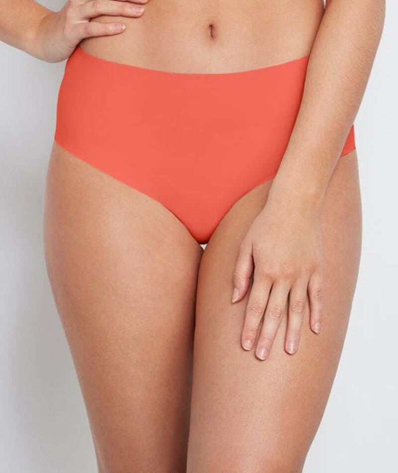 Bendon No Show High Rise Brief - Spiced Coral Knickers 