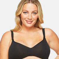 Berlei Barely There Cotton Rich Maternity Wire-free Bra - Black