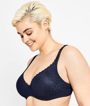 thumbnailBerlei Barely There Lace Contour Bra - Navy Bras 